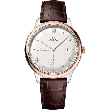 De Ville Small Seconds Master Chronometer Stainless Steel - Sedna Gold / Silver