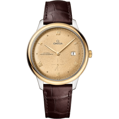 De Ville Small Seconds Master Chronometer Stainless Steel - Yellow Gold / Champagne