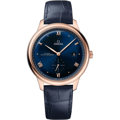 De Ville Small Seconds Master Chronometer Sedna Gold / Blue