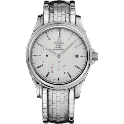 De Ville Prestige Co-Axial 38.7 Power Reserve Stainless Steel / Silver / Bracelet