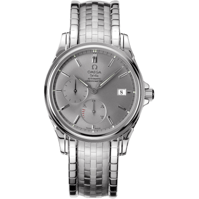 De Ville Prestige Co-Axial 38.7 Power Reserve Stainless Steel / Grey / Bracelet