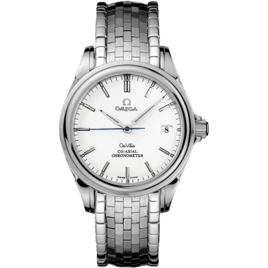 De Ville Co-Axial 35 Stainless Steel / Silver / Bracelet