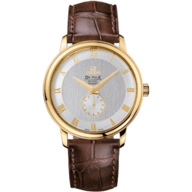De Ville Prestige Co-Axial 39 Small Seconds Yellow Gold / Silver