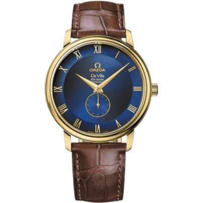 De Ville Prestige Co-Axial 39 Small Seconds Yellow Gold / Blue