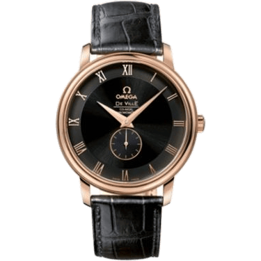 De Ville Prestige Co-Axial 39 Small Seconds Red Gold / Black