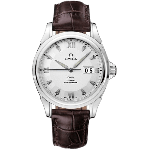 De Ville Co-Axial 38.7 Big Date White Gold / Silver