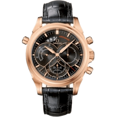 De Ville Co-Axial 41 Chronoscope Rattrapante Red Gold / Black