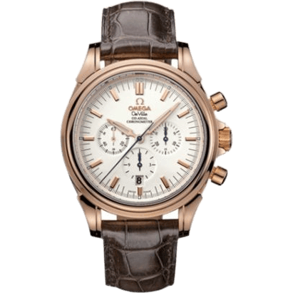 De Ville Co-Axial 41 Chronograph Red Gold / Silver