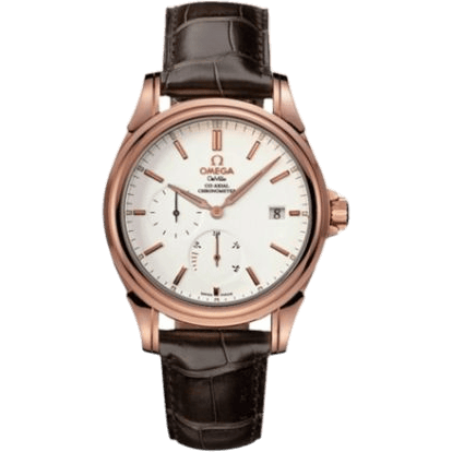 De Ville Co-Axial 38.7 Power Reserve Red Gold / White