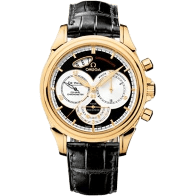 De Ville Co-Axial 41 Chronoscope Yellow Gold / Black
