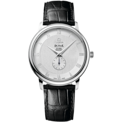 De Ville Prestige Co-Axial 39 Small Seconds Stainless Steel / Silver