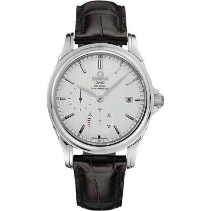 De Ville Co-Axial 38.7 Power Reserve Stainless Steel / Silver