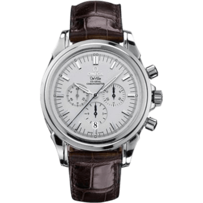 De Ville Co-Axial 41 Chronograph Stainless Steel / Silver