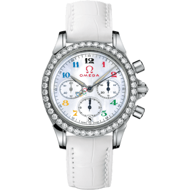 De Ville Co-Axial 35 Chronograph Stainless Steel / Diamond / MOP / Olympic Timeless