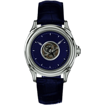 De Ville Tourbillon White Gold / Blue