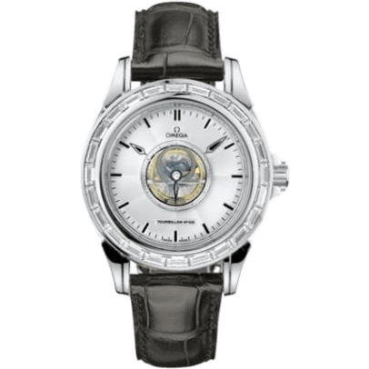 De Ville Tourbillon White Gold / Baguette