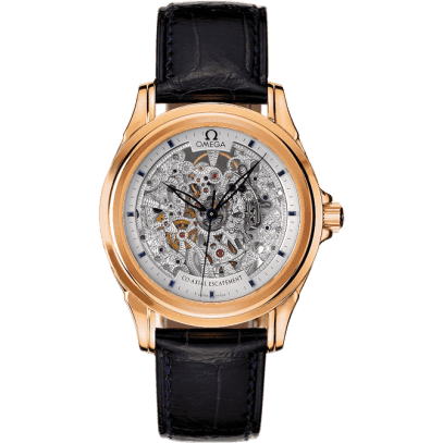 De Ville Co-Axial 37.5 Red Gold / Skeleton