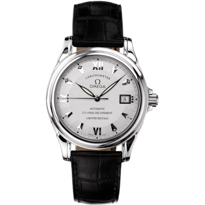 De Ville Co-Axial 37.5 White Gold / Silver / LTD