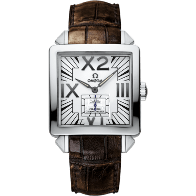 De Ville X2 Co-Axial 35 Small Seconds White Gold / White
