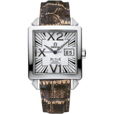 De Ville X2 Co-Axial 35 Big Date White Gold / Silver