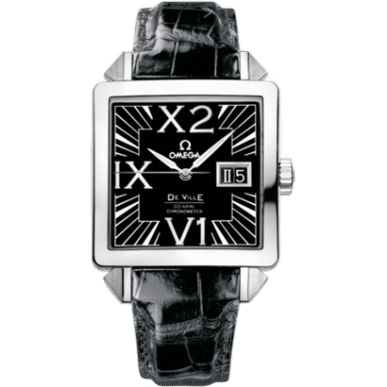 De Ville X2 Co-Axial 35 Big Date Co-Axial Stainless Steel / Black