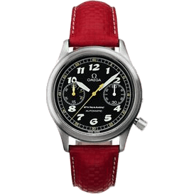 Dynamic III Chronograph Stainless Steel / Black / Red Coramide