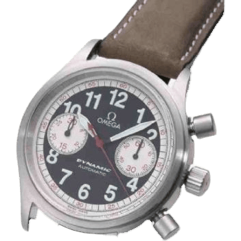Dynamic III Chronograph Stainless Steel / Black / Brown Calf / Targa Florio