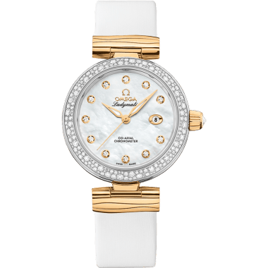 LadyMatic Co-Axial 34 Stainless Steel / Yellow Gold / Diamond / MOP