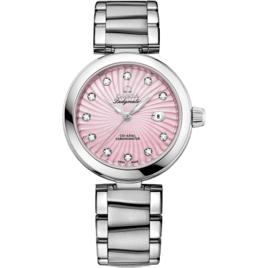 LadyMatic Co-Axial 34 Stainless Steel / Pink MOP / Bracelet