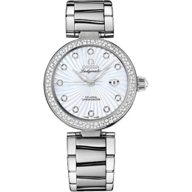 LadyMatic Co-Axial 34 Stainless Steel / Diamond / MOP / Bracelet