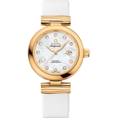 LadyMatic Co-Axial 34 Yellow Gold / MOP