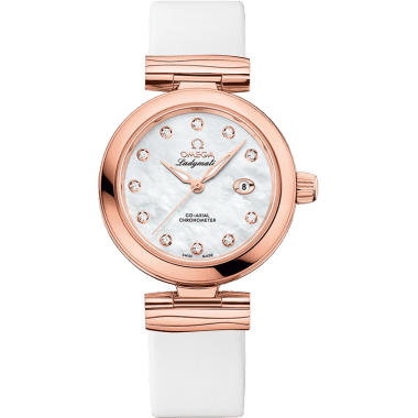 LadyMatic Co-Axial 34 Sedna Gold / MOP