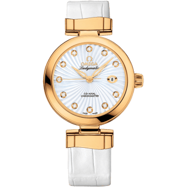 LadyMatic Co-Axial 34 Yellow Gold / MOP