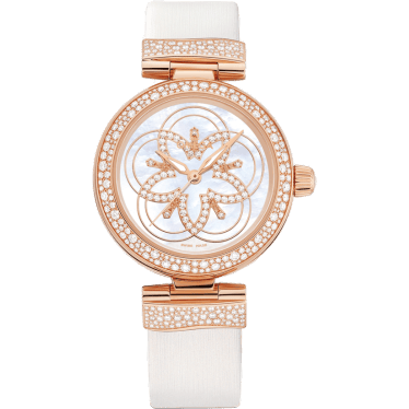 LadyMatic Co-Axial 34 Red Gold Diamond / Diamond Flower