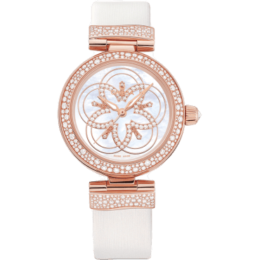 LadyMatic Co-Axial 34 Sedna Gold / Diamond / Flower MOP