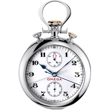 Olympic Pocket Watch 1932 White Gold