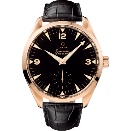 Seamaster Aqua Terra 150M Hand Wound 49.2 Railmaster Red Gold / Brown Alligator
