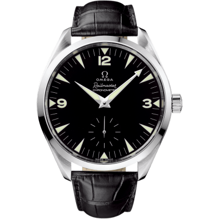 Seamaster Aqua Terra 150M Hand Wound 49.2 Railmaster White Gold / Brown Alligator
