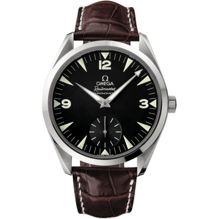 Seamaster Aqua Terra 150M Hand Wound 49.2 Railmaster Stainless Steel / Brown Alligator