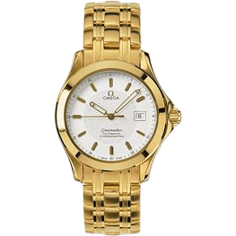 Seamaster 120M Automatic 36.25 Yellow Gold / White