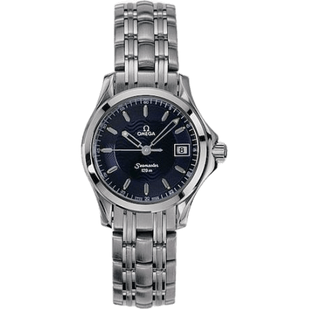 Seamaster 120M Quartz 26.8 Stainless Steel / Blue / Bracelet
