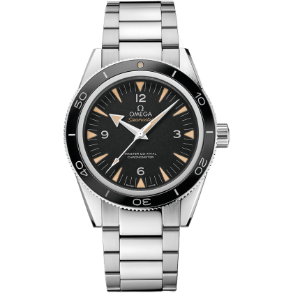 Seamaster 300 Master Co-Axial Stainless Steel / Black / Bracelet