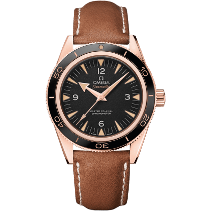 Seamaster 300 Master Co-Axial Sedna Gold / Black / Strap