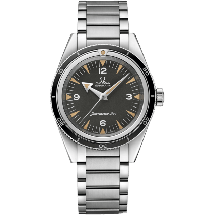 Seamaster 300 Master Co-Axial Stainless Steel / Black / Bracelet / 60th Anniversary