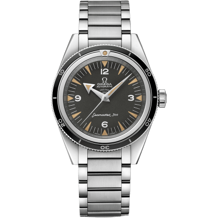 Seamaster 300 Master Co-Axial Stainless Steel / Black / Bracelet / 60th Anniversary / Trilogy Box