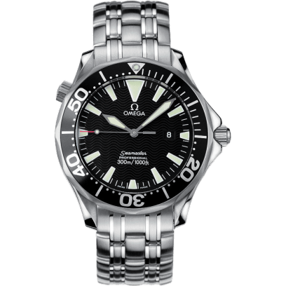 Seamaster Diver 300M Quartz 41 Stainless Steel / Black / Bracelet
