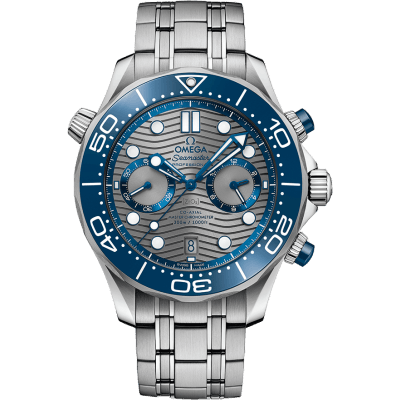 Seamaster Diver 300M Master Co-Axial 44 Chronograph Stainless Steel / Grey / Bracelet