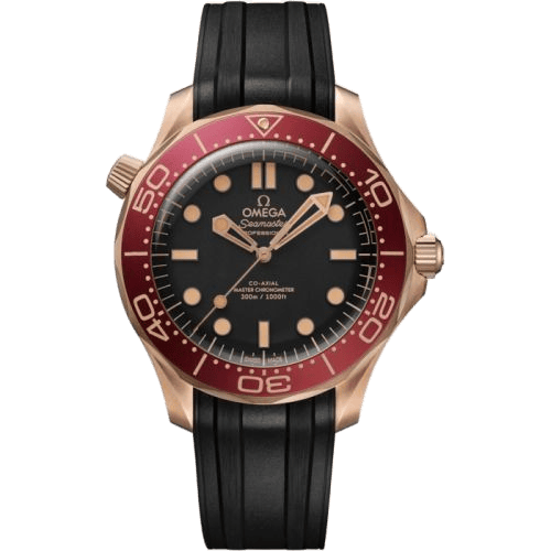 Seamaster Diver 300M Master Co-Axial 42 Bronze Gold / Black / Rubber