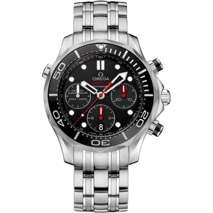 Seamaster Diver 300M Co-Axial 44 Chronograph Stainless Steel / Black / Bracelet