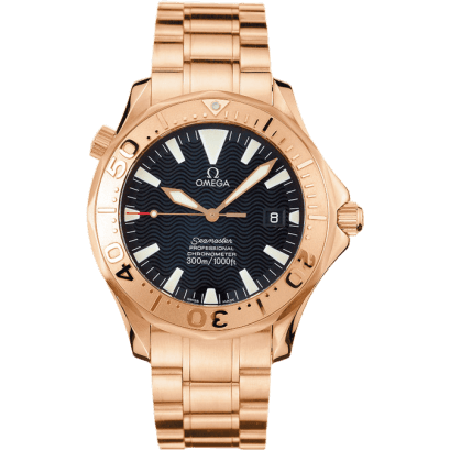 Seamaster Diver 300M Automatic 41 Red Gold / Black / Bracelet